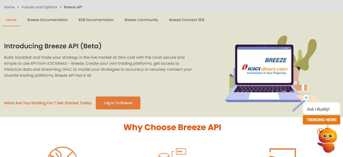 ICICI Breeze – Financial Data Automation